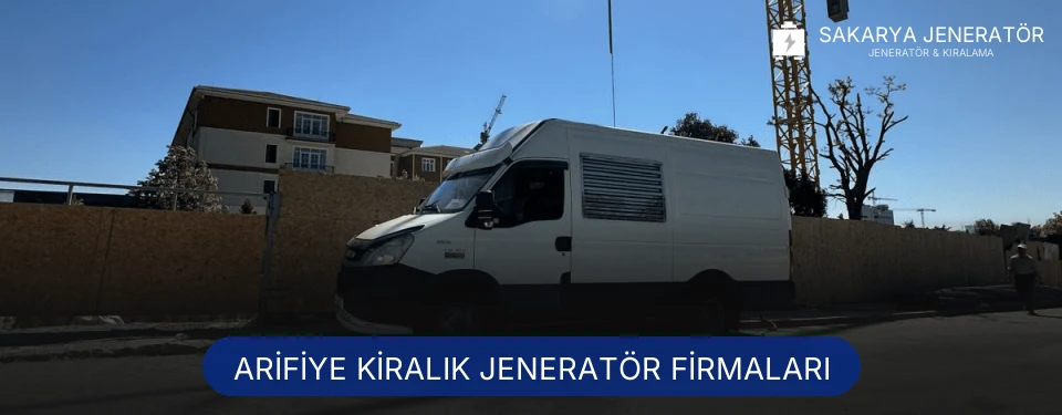 Arifiye Jeneratör Kiralama