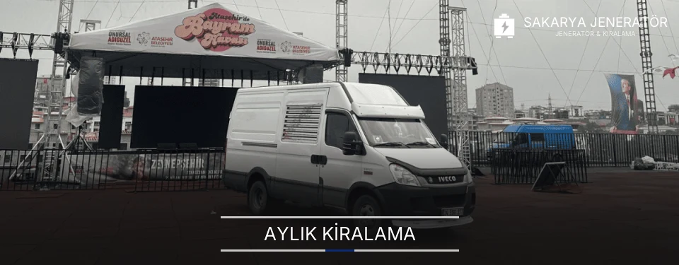 Sakarya Aylık Mobil Jeneratör Kiralama Firmaları