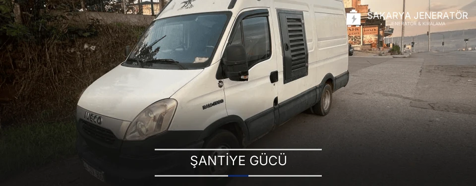 Sakarya İnşaat Mobil Jeneratör Kiralama Firmaları